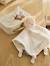 Customisable comforter and rattle with CLOUD carry case white - vertbaudet enfant 