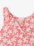 Printed Jumpsuit for Babies coral+printed blue - vertbaudet enfant 