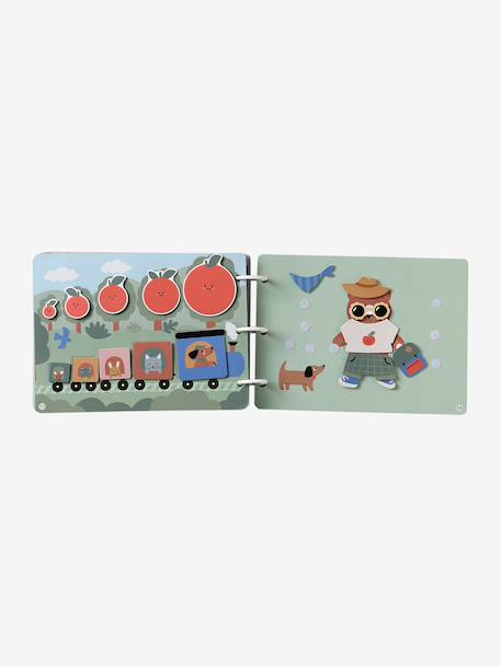 Multi-activity learning book multicoloured - vertbaudet enfant 
