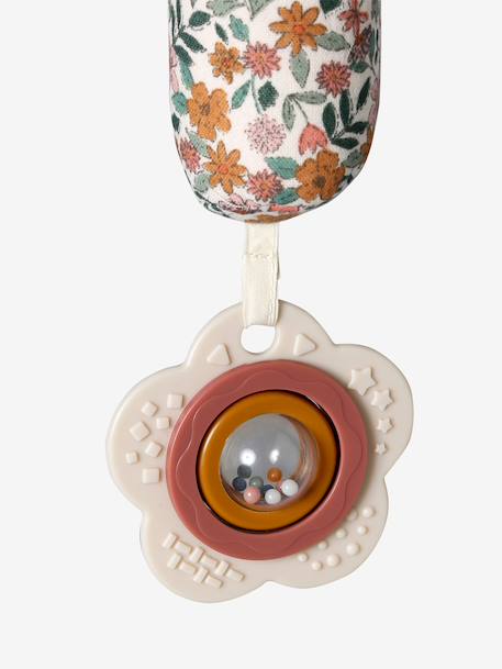 Hanging rabbit sensory rattle rose - vertbaudet enfant 