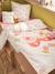 Duvet Cover & Pillowcase Set with Recycled Cotton, FLIGHT printed pink - vertbaudet enfant 