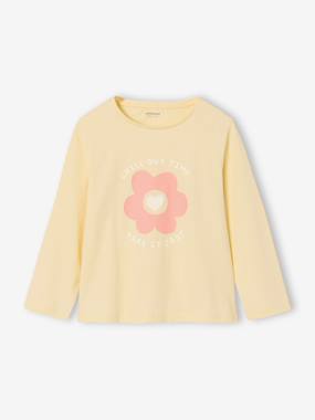Fille-Lot de 3 t-shirts fille fantaisie manches longues