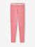 Legging fille ceinture irisée Basics gris chiné+MARINE GRISE+NOIR+vert sauge+vieux rose - vertbaudet enfant 