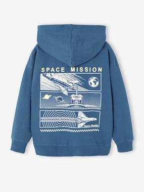 Boys-Cardigans, Jumpers & Sweatshirts-Sweatshirts & Hoodies-Boy's fleece hooded sweatshirt