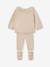 3-Piece Knitted Set for Baby Girls marl beige - vertbaudet enfant 
