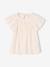 T-shirt blouse with short sleeves ecru - vertbaudet enfant 