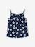 Pack of 3 Basics Tops with Thin Straps, for Girls ecru+raspberry pink+sage green - vertbaudet enfant 