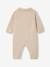 Bandana Bib & Sleepsuit Set for Boys marl beige - vertbaudet enfant 