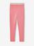 Legging fille ceinture irisée Basics gris chiné+MARINE GRISE+NOIR+vert sauge+vieux rose - vertbaudet enfant 