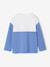 Boy's long-sleeved t-shirt blue - vertbaudet enfant 