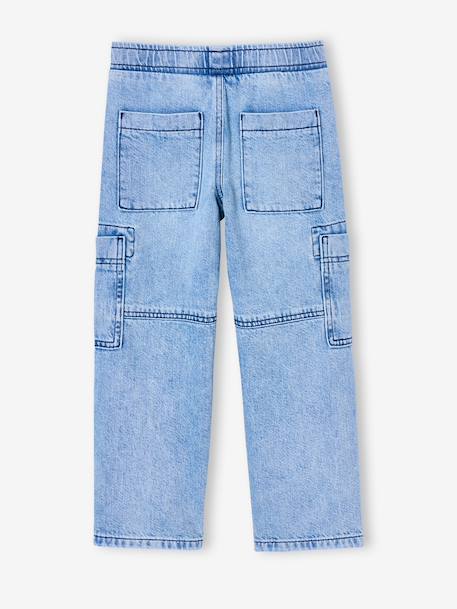 Trouser with multiple pockets for boys double stone - vertbaudet enfant 