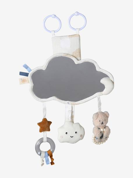 Hanging or Tabletop Cloud Mirror Toy white - vertbaudet enfant 
