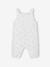 Combinaison bébé naissance en gaze de coton beige+blanc+écru+tilleul imprimé - vertbaudet enfant 