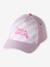 Casquette fille coton 'Hola Chicas' rose - vertbaudet enfant 