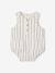 Sleeveless Jumpsuit for Baby Boys ecru - vertbaudet enfant 