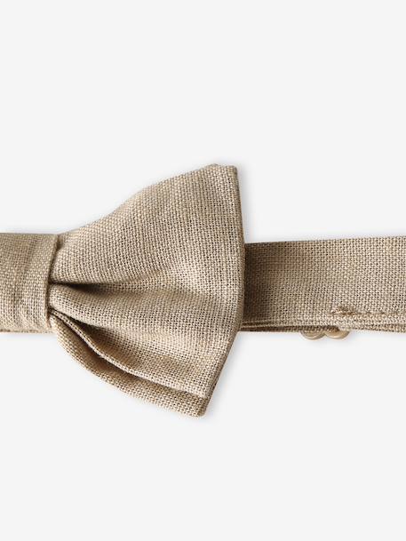 Plain Bow Tie for Boys beige+crystal blue+navy blue+sky blue - vertbaudet enfant 