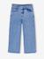 Embroidered Susan wide-leg jeans for girls bleached denim+medium blue - vertbaudet enfant 