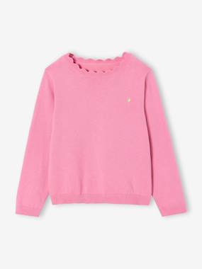 Pull fille personnalisable - vertbaudet enfant Fille-Pull, gilet, sweat-Pull fille personnalisable