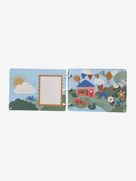 Multi-activity learning book multicoloured - vertbaudet enfant 