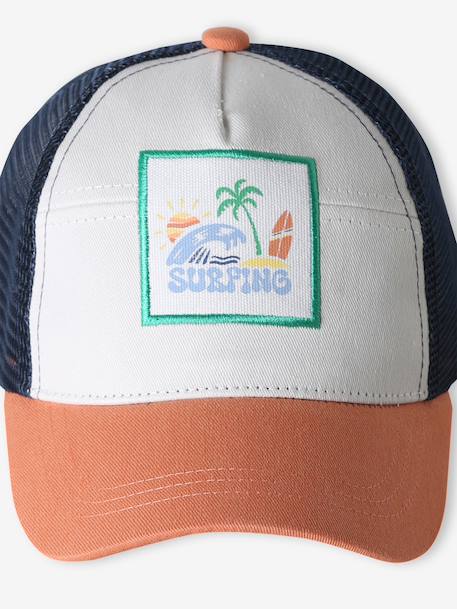 Casquette garçon réglable 'surfing' bleu - vertbaudet enfant 
