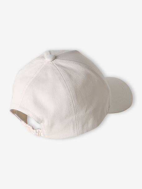 Girl's 'Génération love' cap ecru - vertbaudet enfant 