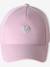Cap with Embroidered Heart for Girls aqua green+pale blue+pale pink - vertbaudet enfant 