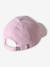 Casquette enfant fille coeur brodé bleu pâle+rose pâle+vert d'eau - vertbaudet enfant 