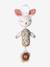 Hanging rabbit sensory rattle rose - vertbaudet enfant 