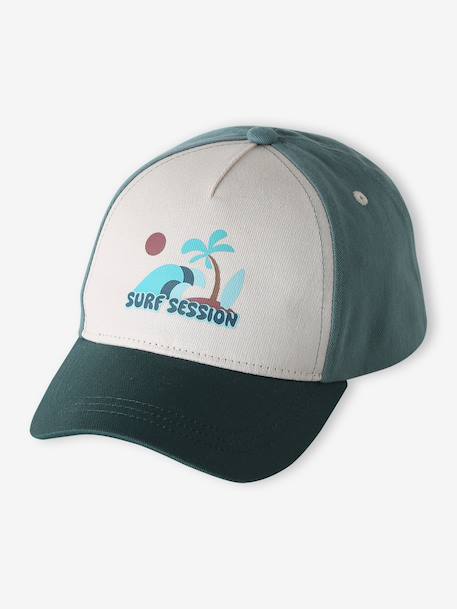 Adjustable Cap for Boys sage green - vertbaudet enfant 