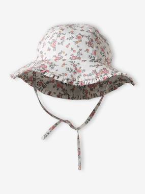Baby-Cotton Bucket Hat for Baby Girls 