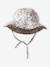 Cotton Bucket Hat for Baby Girls ecru - vertbaudet enfant 