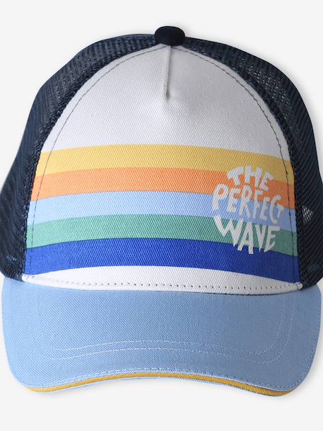 Trucker Style Cap for Boys sky blue - vertbaudet enfant 