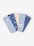 Pack of 5 Pairs of 'Bear' Socks for Babies chambray blue+ecru - vertbaudet enfant 