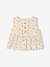 Top & Wide-Leg Trouser Set for Babies ecru - vertbaudet enfant 