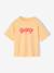 Short-sleeved printed T-shirt for girls anthracite+beige+pale yellow+sandy beige+vanilla - vertbaudet enfant 