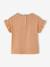 T-shirt with short sleeves for babies in yarn pecan nut - vertbaudet enfant 