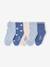 Pack of 5 Pairs of 'Bear' Socks for Babies chambray blue+ecru - vertbaudet enfant 