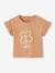 T-shirt with short sleeves for babies in yarn pecan nut - vertbaudet enfant 