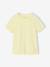 T-shirt garçon personnalisable manches courtes aubergine+blanc+BLEU+jaune pâle+mangue+sauge - vertbaudet enfant 