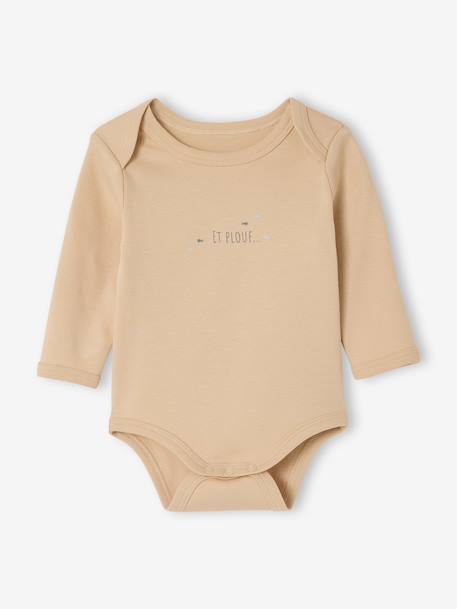 Lot 5 bodies manches longues baleine bleu - vertbaudet enfant 