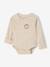 Pack of 3 long-sleeved newborn bodysuits ecru - vertbaudet enfant 