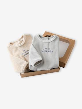 -Coffret 2 pyjamas bébé garçon en velours