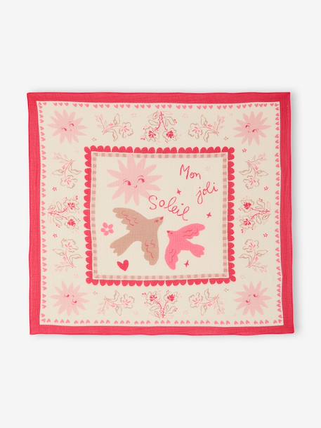 Blouse & Scarf Set for Baby Girls rose - vertbaudet enfant 