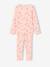 Girl's floral pyjamas pale pink - vertbaudet enfant 