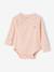 Pack of 3 long-sleeved newborn bodysuits dusky pink - vertbaudet enfant 
