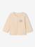 Ensemble naissance gilet et pantalon velours vanille - vertbaudet enfant 