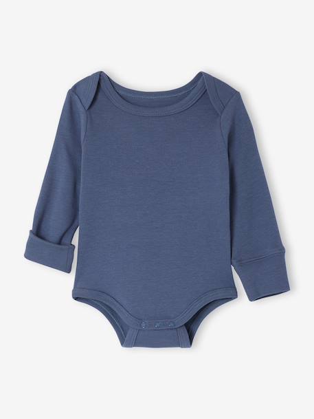 Pack of 2 long-sleeved cherry bodysuits red - vertbaudet enfant 