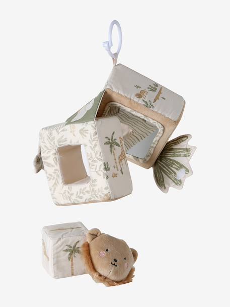 Hanging activity cube beige - vertbaudet enfant 
