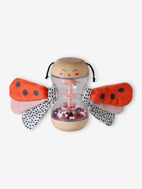 FSC® wooden ladybird rattle red - vertbaudet enfant 