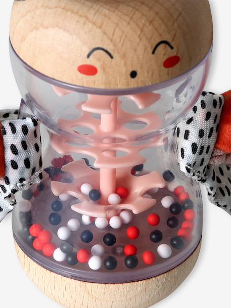 FSC® wooden ladybird rattle red - vertbaudet enfant 
